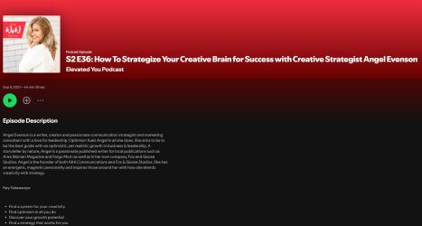Podcast – Creative Brain for Success